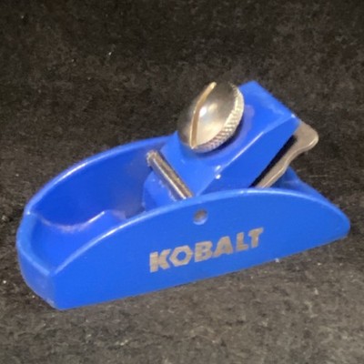 Kobalt Blue Block Plane Steel Blade Metal Woodworking Tool 1 Piece