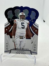 2020 Chronicles Crown Royale Derrick Brown Rookie Panthers Auburn Football