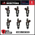 OEM Denso 23250-65020 Fuel Injector Set of 6 1989-1995 Toyota Pickup 3.0L V6
