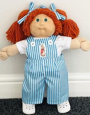 CABBAGE PATCH DOLLS CLOTHES T-SHIRT AND DUNGAREES SET