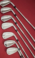 TaylorMade P790 Iron Set 7 Clubs Steel Shafts Stiff Flex Silver MPN P790