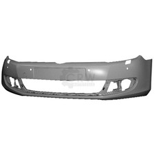 Stoßstange vorne für VW GOLF VI Bj. 08- mit PDC ABS Kunststoff D4P