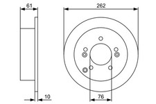 Disque de frein Kia MAGENTIS