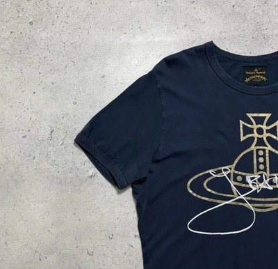 Vivienne Westwood Anglomania Big Logo Luxury T-Shirt | eBay