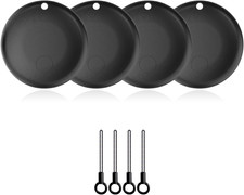 Air Tracker Tags for Android, Air Tags-4 Pack Bluetooth Tracker Works
