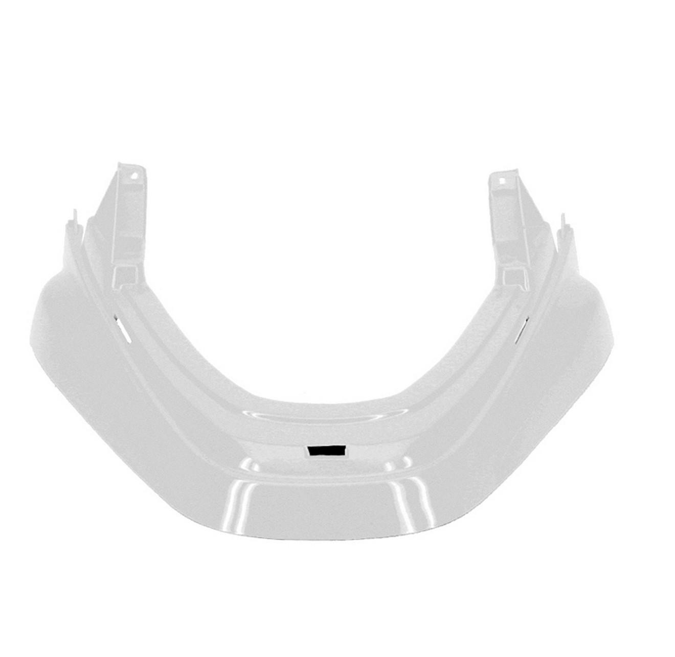 Dessus de garde boue blanc metal scooter carrosserie avant 125cc