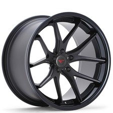 Ferrada Wheels Fr2 20x920x10.5 Matte Black With Gloss Black Lip 4pcs B2