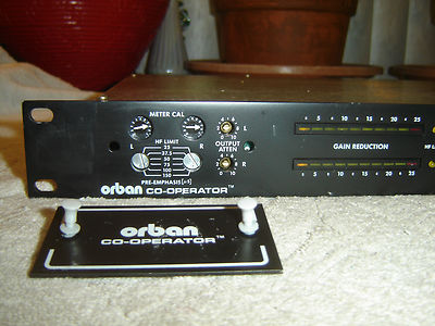 Orban 464A Black Version, Co-Operator, Gated Compressor Limiter