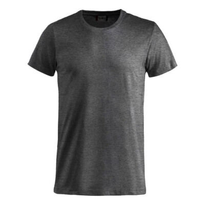 Clique - Herren Basic T-Shirt 029030 dunkelgrau, Gr. S