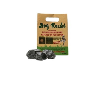 dog rocks lawn burn patch preventative