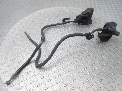 2000 00-01 Yamaha YZFR1 R1 Left Right Front Brake Caliper Line Hose Pad - Picture 8 of 9