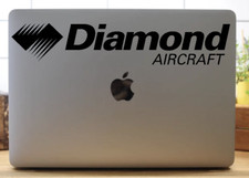 Diamond Aircraft Logo Decal- Airplane Sticker Decal- Pilot Sticker- Jet Decal
