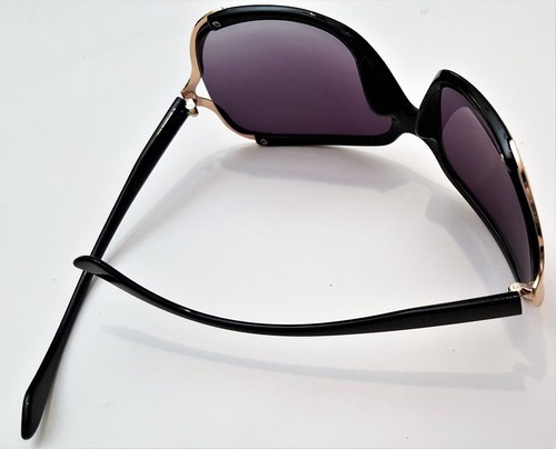 Gafas de sol negras de moda para niñas y mujeres 100 % protección UV (#550) - Imagen 4 de 5