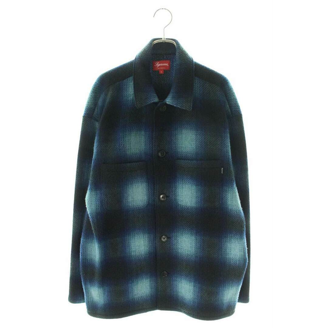 Supreme 20AW Shadow Plaid Fleece Shirt Long Sleeve Mens L Used | eBay