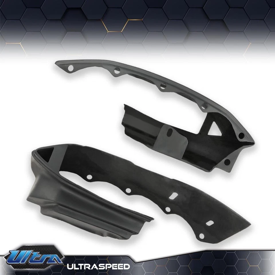 FIT FOR 80-92 CADILLAC FLEETWOOD BROUGHAM DEVILLE REAR FIBERGLASS BUMPER FILLERS - Image 4 of 4