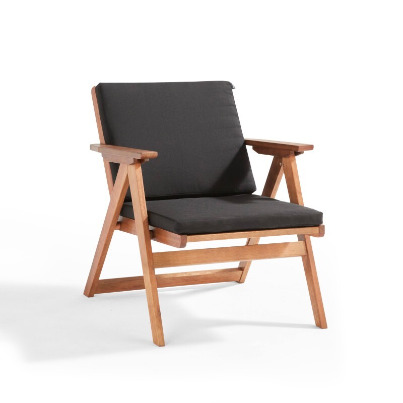 Fauteuils de jardin pliables en eucalyptus lot de 2 chaises de terrasse en bois vintage