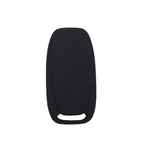 2Pc 4 Buttons Silicone Smart Key Fob Cover & Keychain for Audi A4 A3 A5 A6 Q5 TT - Picture 3 of 5