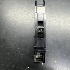 Zinsco Q120 1 Pole 20 Amp 120/240VAC GTE Sylvania Type Q Plug-In Circuit Breaker