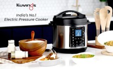 KUVINGS Instant Topf 6 Liter Elektrisch Schnellkochtopf Mit Edelstahl Innen