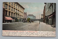 Postcard Massasoit House and the Arch Main St. Springfield Massachusetts *A3209