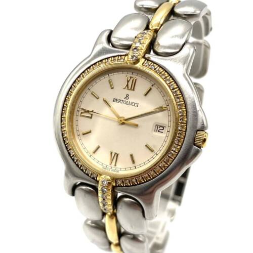 Women's Watch Bertolucci Pulchara Pavé Diamond 113.8055.49.6 30m Quartz Swiss