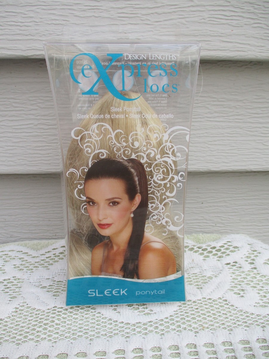 Design Lengths Express Locs SLEEK PONYTAIL HAIRPIECE Color  display picture 1
