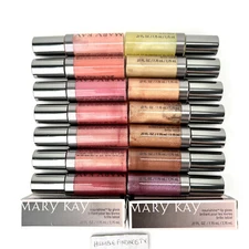 Mary Kay NouriShine Lip Gloss - PICK YOUR COLOR! New In Black Pink Box Original