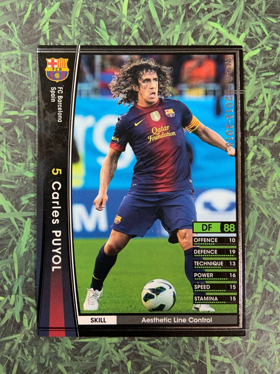 Panini WCCF 2012-13 Carles Puyol FC Barcelona Football Soccer card
