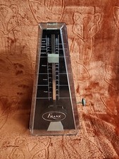 Franz Keywound Metronome W/ Floating Mechanism. Plastic Cover. Works