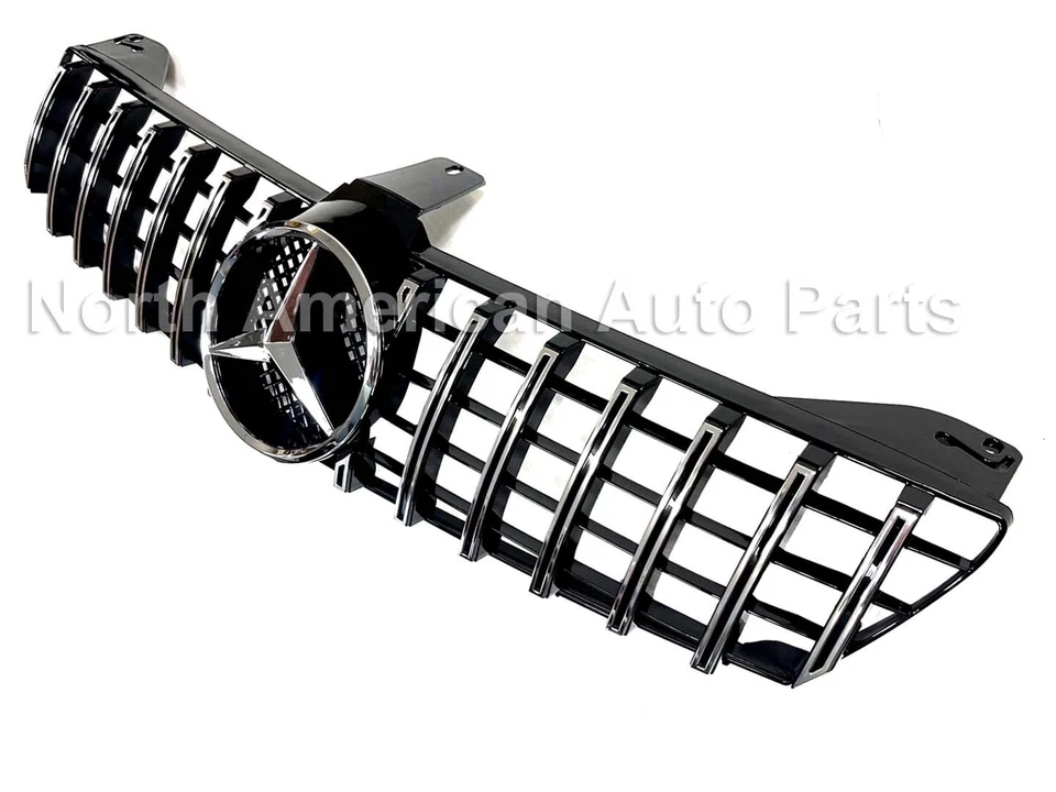 CLS500 CLS550 CLS55 Cromo Negro GT Parrilla GTR 2006 2007 2008 Panamericana Nuevo Foto 2 de 4