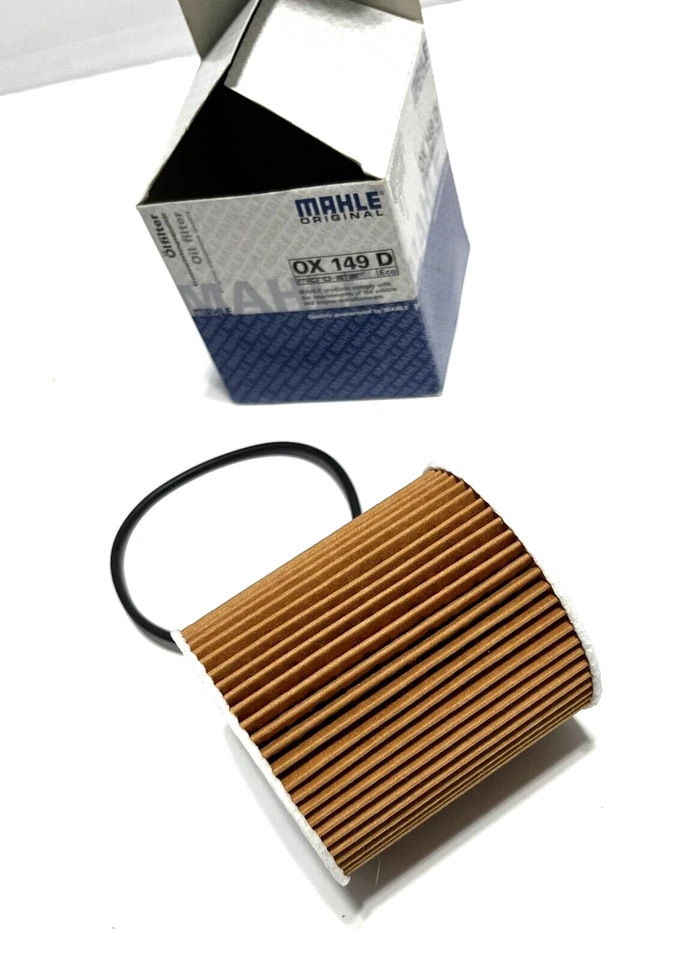 马勒原装 OX 149 D Micro-Star 沃尔沃 2004 V40 发动机机油过滤器 {大量 2} — 第 2/4 张图片