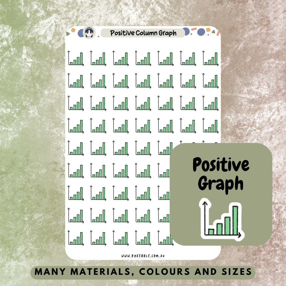 Positive Graph Chart Planner Stickers