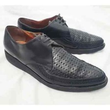 True Vintage MARC JACOBS Brothel Creepers Shoes 41. MADE IN ITALY. Perforated!