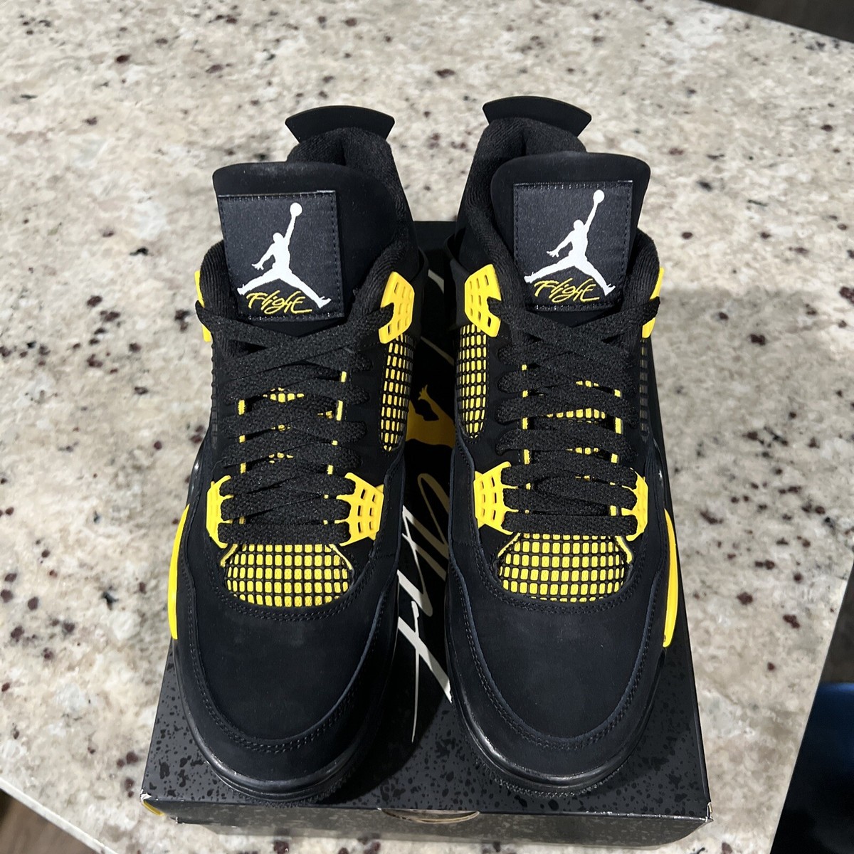 Size 9 - Jordan 4 Retro LS Low Thunder | eBay
