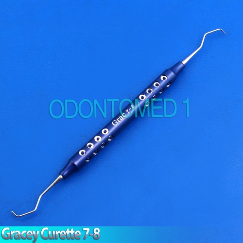 Dental Gracey 7/8 Curette – Double Ended, Hollow Handle, Stainless Steel Periodontal Instrument