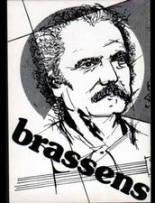 ARTIST / singer Georges BRASSENS / illustrated by E. QUENTIN in 1984