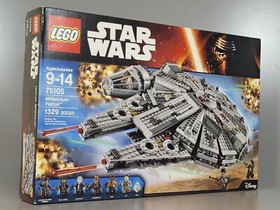 Brand New Sealed Box LEGO Star Wars: Millennium Falcon (75105) Retired