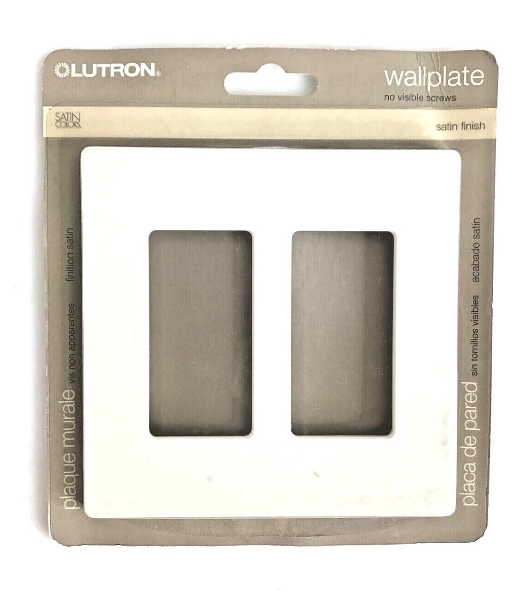 Lutron shop wall plate