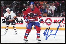 Dan Jancevski Autographed 4x6 Color Photo Hamilton Bulldogs #4 C