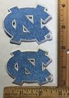 Lot Of 2 Unc University of North Carolina Tar Heels Logo Iron On Patch College