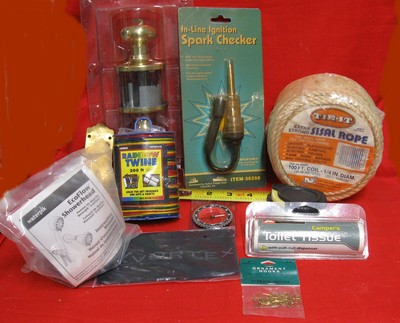 Nice Junk Drawer Lot, ALL Good Stuff - SISAL ROPE - TWINE - SCALE - SHOWER HEAD