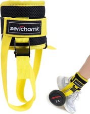 Serichamk Adjustable Foot Weights Ankle Straps Dumbbell Attachment for Feet