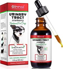 Cat Dog Urinary Tract Infection Treatment Natural UTI Care Drops with Cranberry