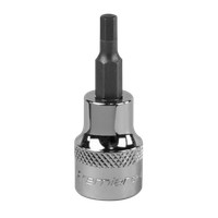 "Sechskant-SteckschlüSsel-Einsatz 4Mm 3/8\" Vierkantantrieb SBH007 Sealey Neu"