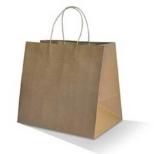 Takeaway Brown Kraft Small Carry Bag 250 pcs