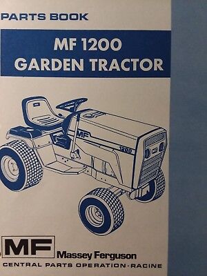 Massey Ferguson Mf1655 Mf1855 Garden Tractor With Mower Service Repair Manual Heavy Equipment Manuals Books Heavy Equipment Parts Accessories