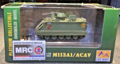 M113A1/ACAV EASY MODEL 1:72 MODERN GROUND ARMOR 2009 ITEM NO 35002 NIB