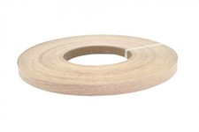 White Oak 1'' X 250' Roll Preglued Wood Veneer Edge banding Iron On W/ Hot Melt