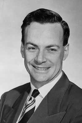 Richard Feynman ein Physiker, der arbeitete US Atombombe Foto 