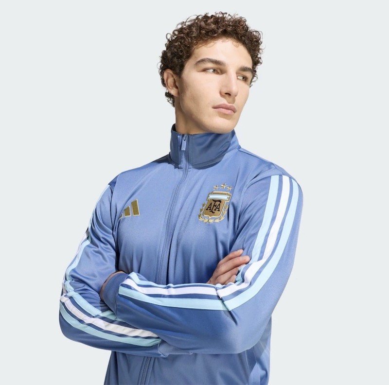 Argentina National Team adidas Home Alphaskin Full-Zip Track Top - Blue